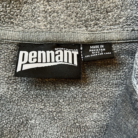 Montclair State University Athletic Training 1/4 Zip Gray Embroidered Logo Large - Picture 4 of 9